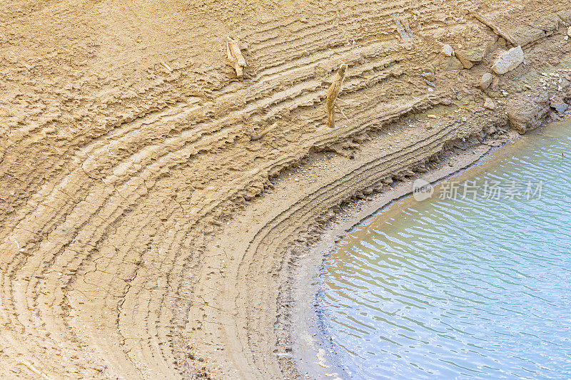 Sant Ponç Reservoir, Drought during 2023 Catalonia, Spain